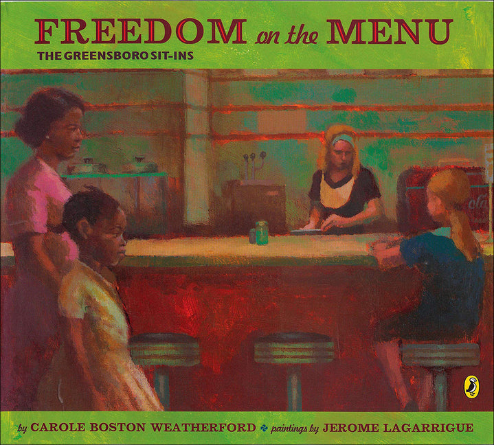 Book cover for Freedom on the Menu: The Greensboro Sit-Ins