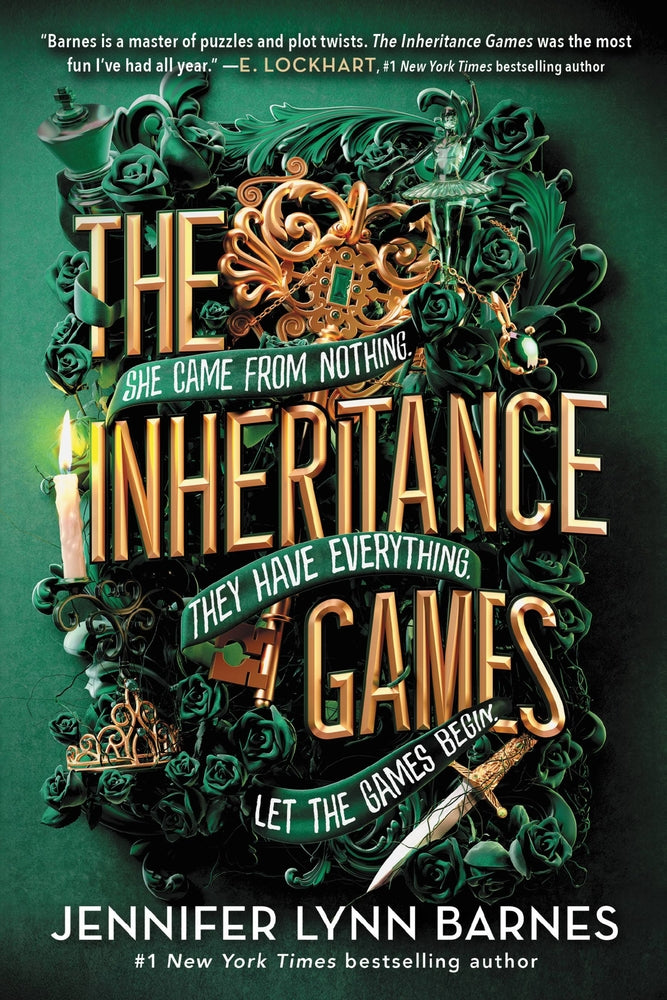 Book cover for The Inheritance Games