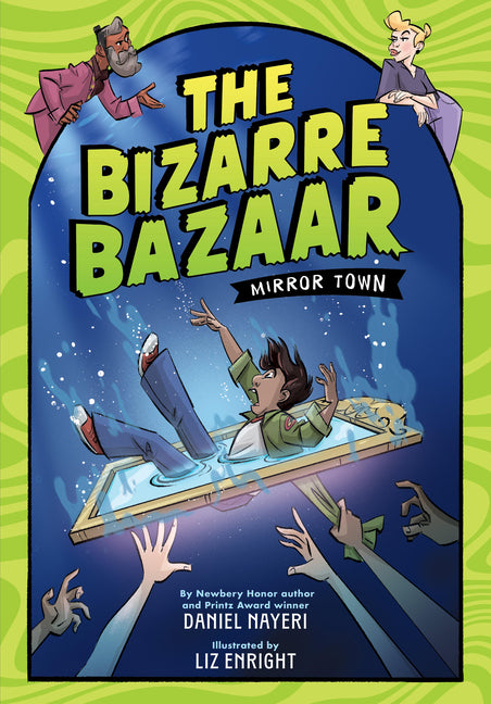 Book cover for Bizarre Bazaar: Mirror Town (a Graphic Novel)