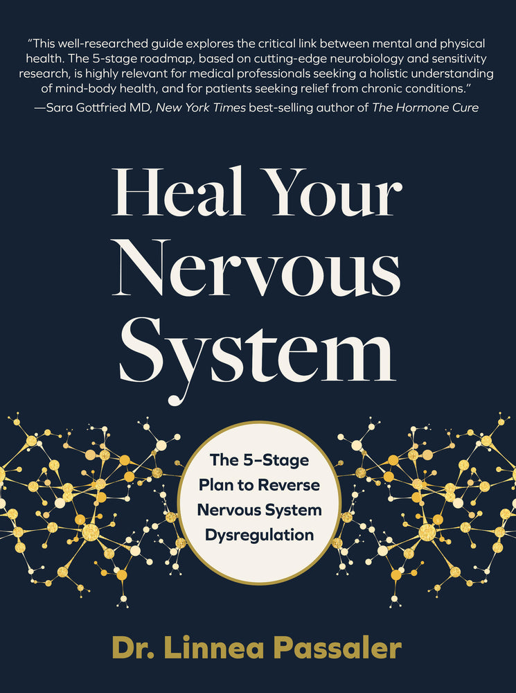 Book cover for Heal Your Nervous System: The 5-Stage Plan to Reverse Nervous System Dysregulation