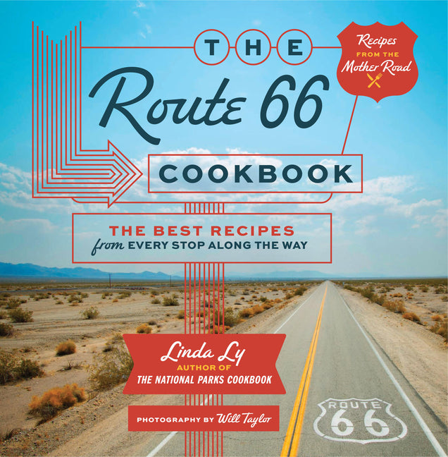 Book cover for Route 66 Cookbook: The Best Recipes from Every Stop Along the Way