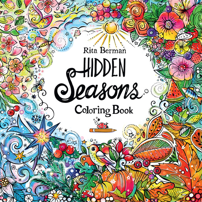 Book cover for Hidden Seasons Coloring Book