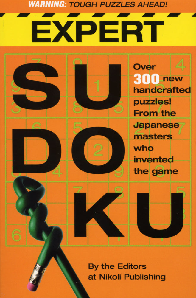 Book cover for Expert Sudoku