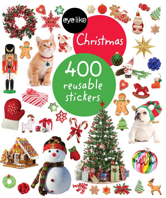 Book cover for Eyelike Stickers: Christmas: 400 Reusable Stickers