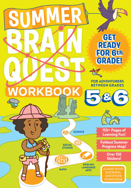 Book cover for Summer Brain Quest: Between Grades 5 & 6