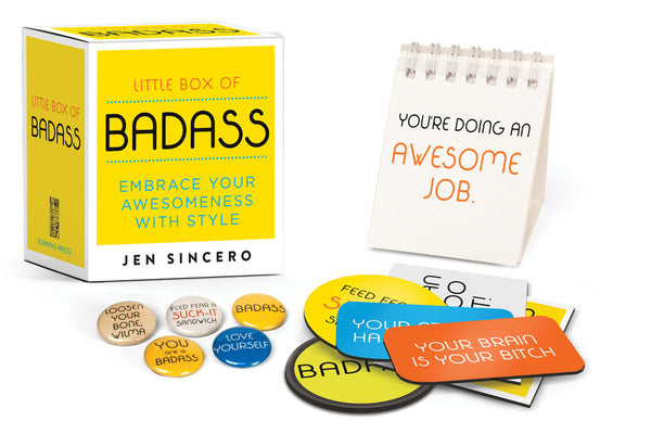 Book cover for Little Box of Badass: Embrace Your Awesomeness with Style
