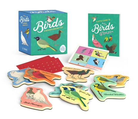 Book cover for Birds: A Wooden Magnet Set [With Poster and Magnet(s)]