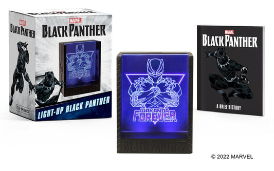 Book cover for Marvel: Light-Up Black Panther