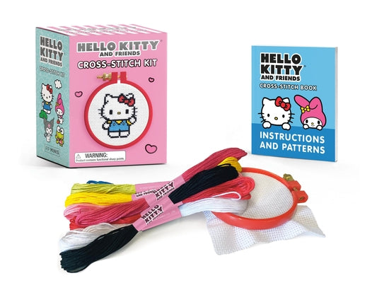 Book cover for Hello Kitty and Friends Cross-Stitch Kit