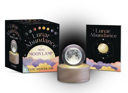 Book cover for Lunar Abundance Mini Moon Lamp