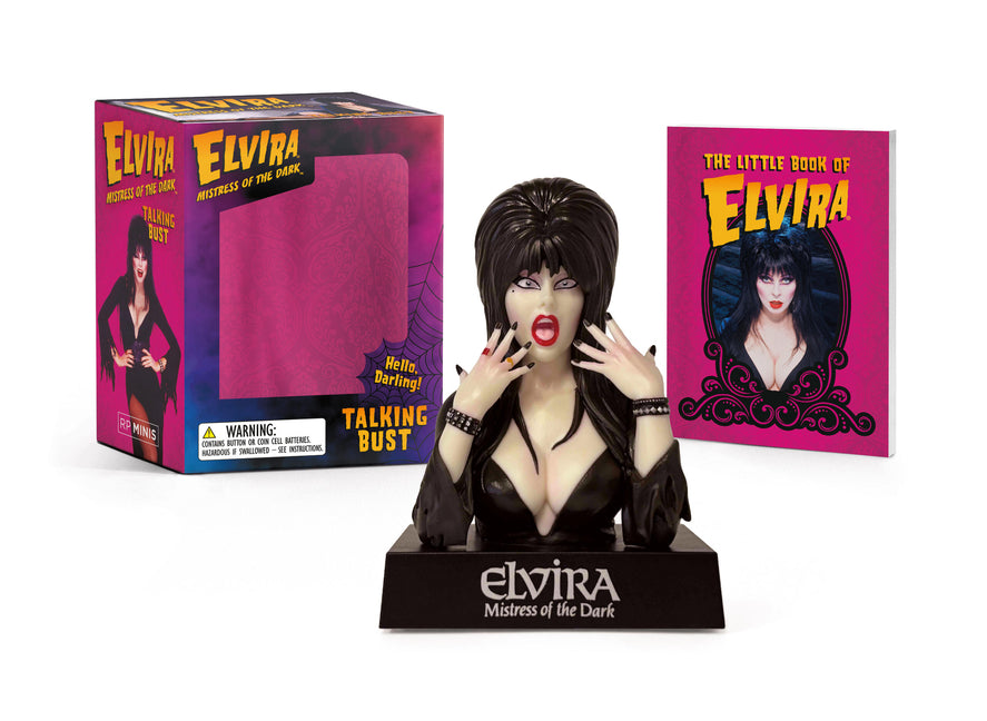 Book cover for Elvira Talking Bust [With Battery]