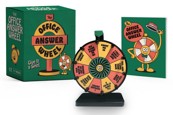 Book cover for The Office Answer Wheel: Give It a Spin!