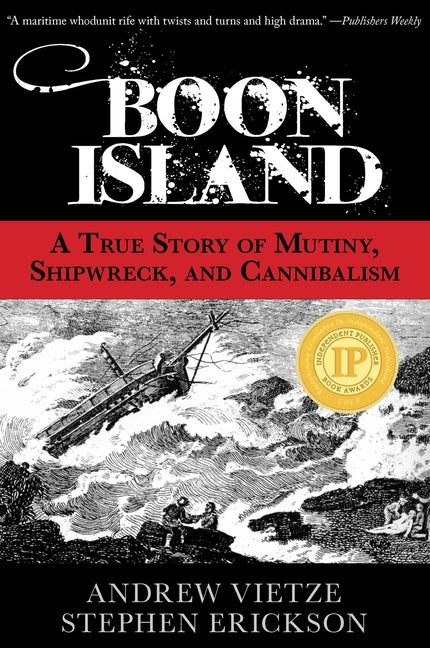 Book cover for Boon Island: A True Story Of Mutiny, Shipwreck, And Cannibalism