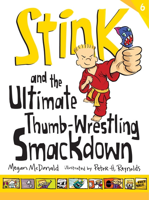 Book cover for Stink and the Ultimate Thumb-Wrestling Smackdown
