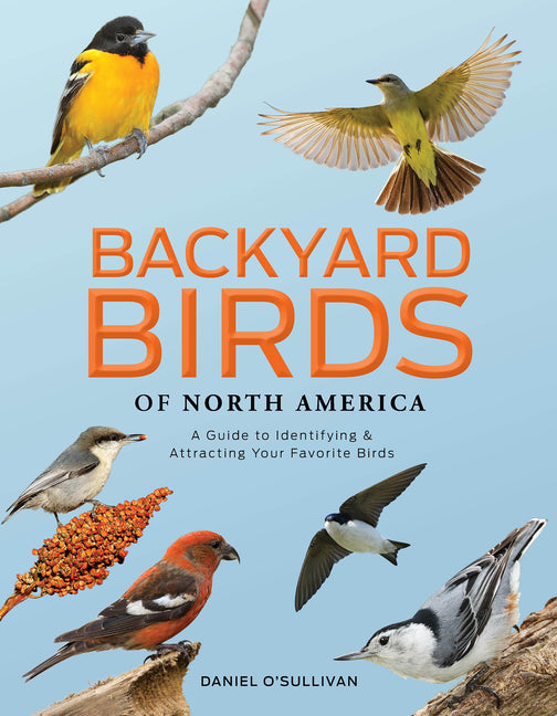 Book cover for Backyard Birds of North America: A Guide to Identifying and Attracting Your Favorite Birds