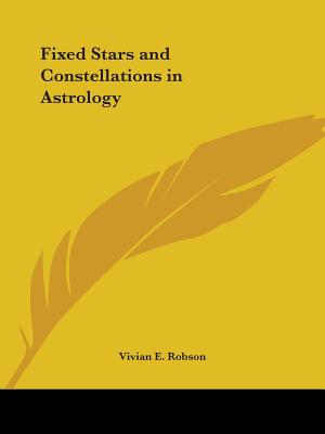 Book cover for Fixed Stars and Constellations in Astrology