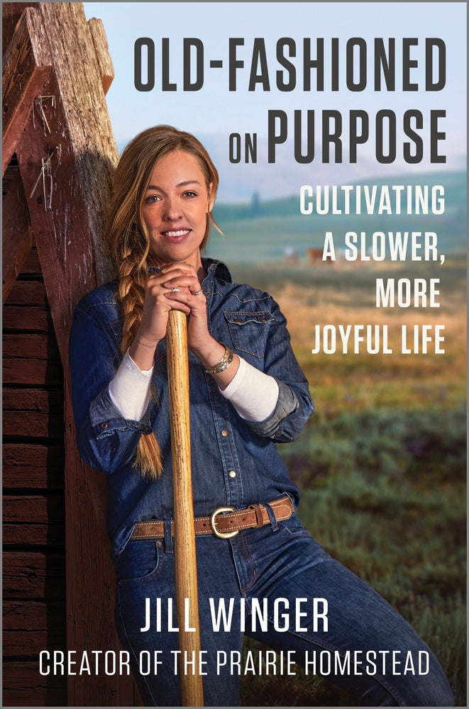 Book cover for Old-Fashioned on Purpose: Cultivating a Slower, More Joyful Life