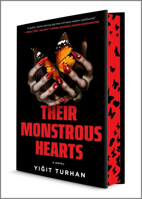 Book cover for Their Monstrous Hearts: A Gothic Horror Novel with a Dual Timeline and a Suspenseful Mystery (Original)