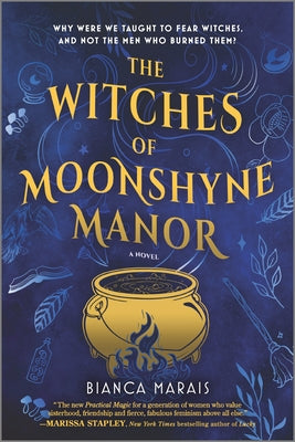 Book cover for The Witches of Moonshyne Manor: A Halloween Novel