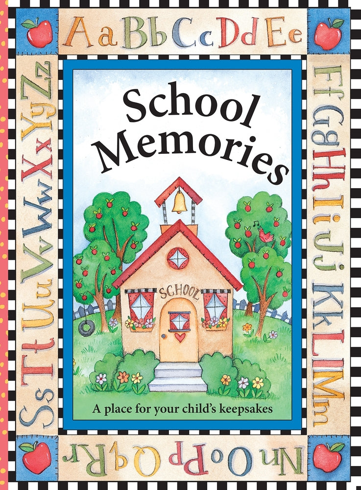 Book cover for School Memories a Place for Your Child's Keepsakes