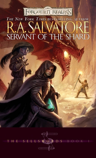Book cover for Servant of the Shard: The Legend of Drizzt