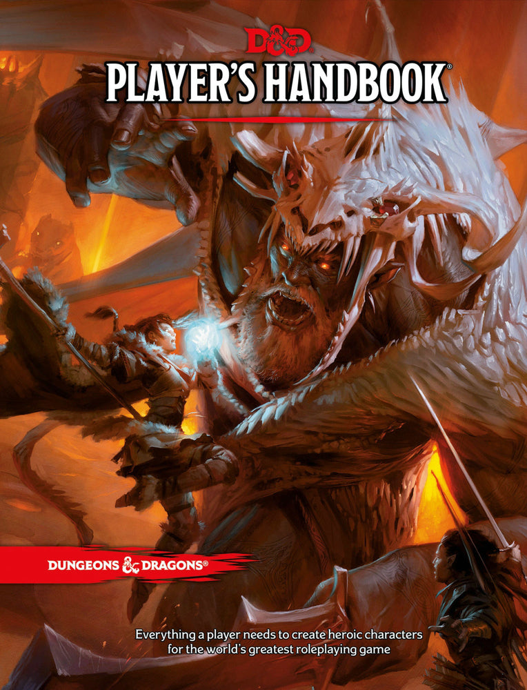 Book cover for Dungeons & Dragons Player's Handbook (Core Rulebook, D&d Roleplaying Game)