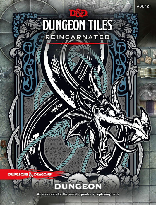 Book cover for D&d Dungeon Tiles Reincarnated: Dungeon
