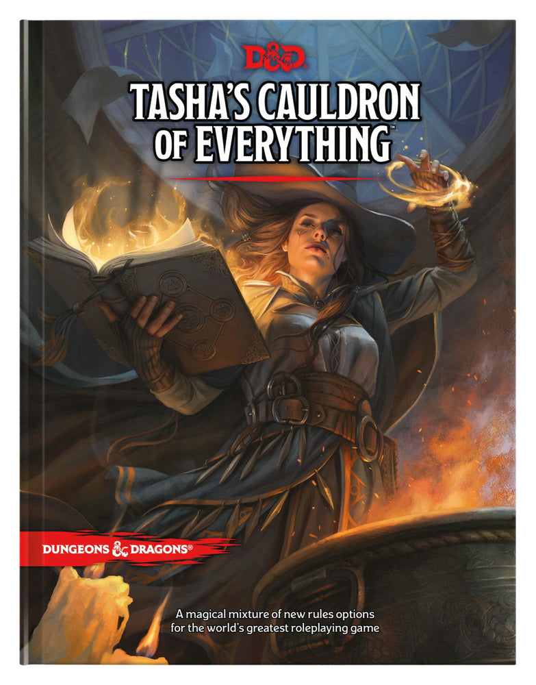 Book cover for Tasha's Cauldron of Everything (D&d Rules Expansion) (Dungeons & Dragons)