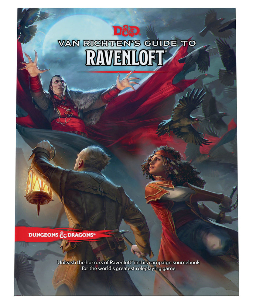 Book cover for Van Richten's Guide to Ravenloft (Dungeons & Dragons)