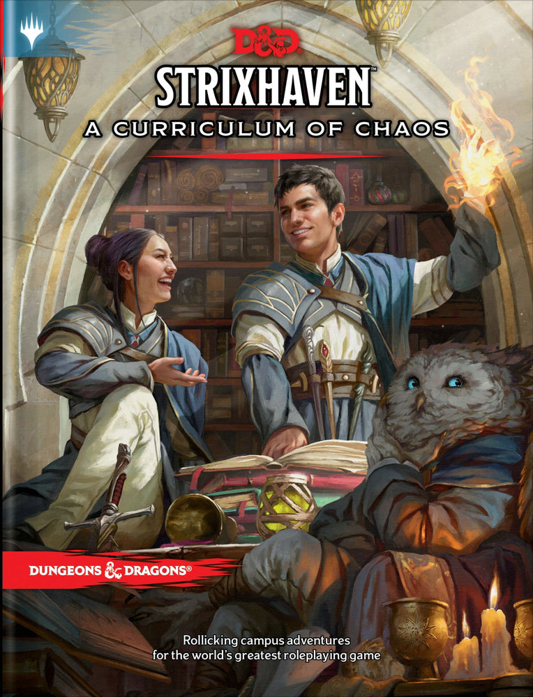 Book cover for Strixhaven: Curriculum of Chaos (D&d/Mtg Adventure Book)