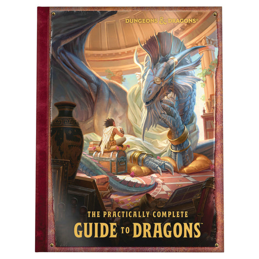 Book cover for The Practically Complete Guide to Dragons (Dungeons & Dragons Illustrated Book)
