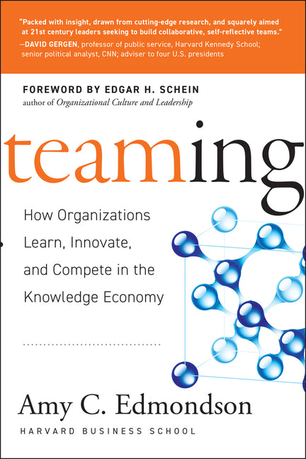 Book cover for Teaming: How Organizations Learn, Innovate, and Compete in the Knowledge Economy