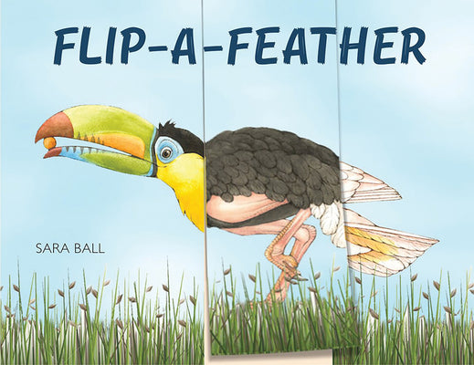 Book cover for Flip-A-Feather: A Mix-And-Match Board Book