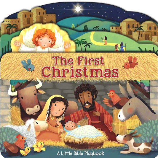 Book cover for Little Bible Playbook: The First Christmas