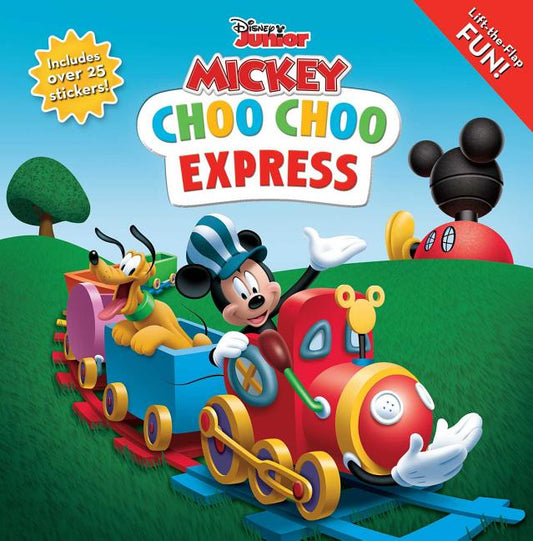 Book cover for Disney Mickey Mouse Clubhouse: Choo Choo Express Lift-The-Flap