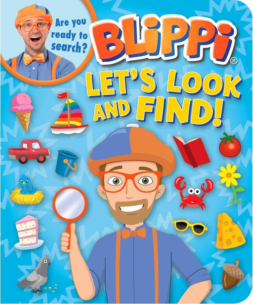 Book cover for Blippi: Let's Look and Find!