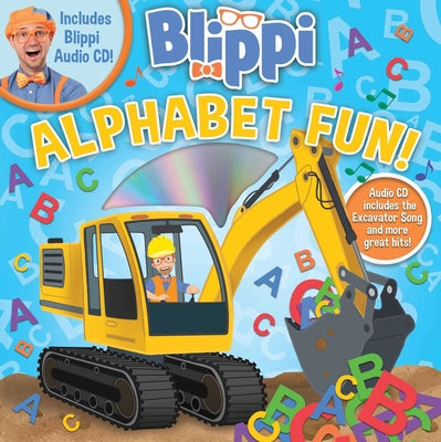 Book cover for Blippi: Alphabet Fun! [With Audio CD]