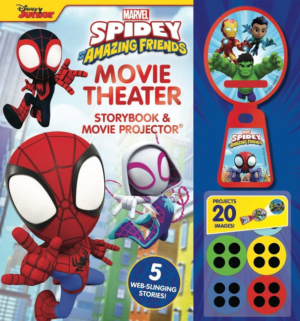 Book cover for Marvel Spidey and His Amazing Friends: Movie Theater Storybook & Movie Projector