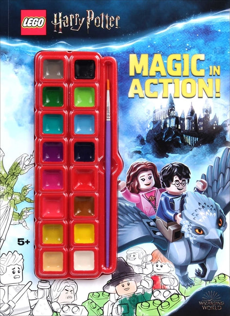 Book cover for Lego Harry Potter: Magic in Action!