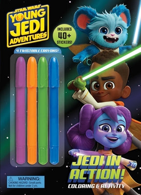 Book cover for Star Wars Young Jedi Adventures: Jedi in Action!