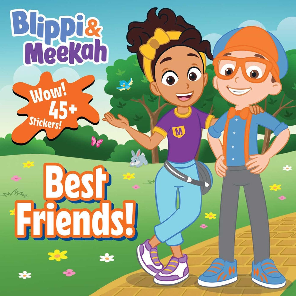 Book cover for Blippi: Blippi and Meekah Best-Friends