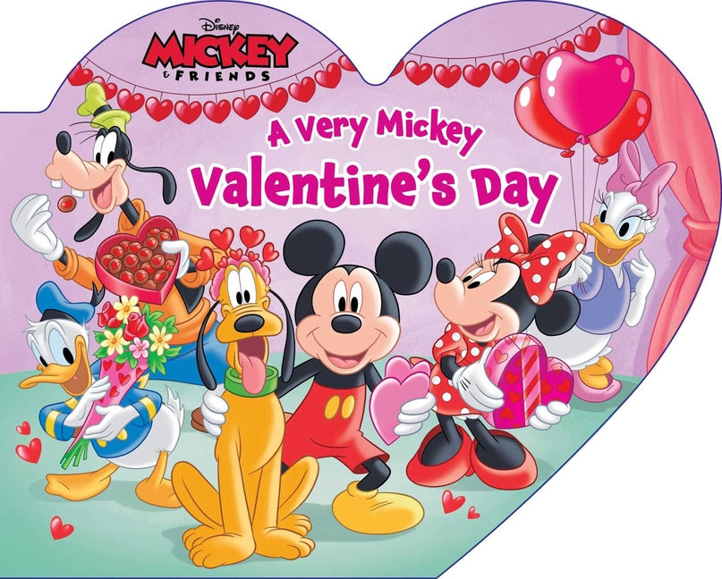 Book cover for Disney Mickey & Friends: A Very Mickey Valentine's Day