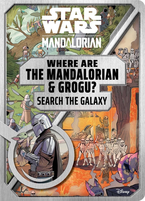 Book cover for Star Wars: Where Are the Mandalorian and Grogu? Search the Galaxy
