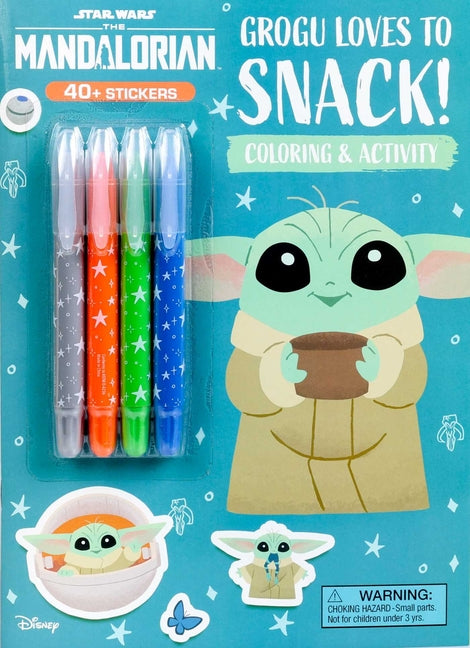 Book cover for Star Wars: Grogu Loves to Snack!
