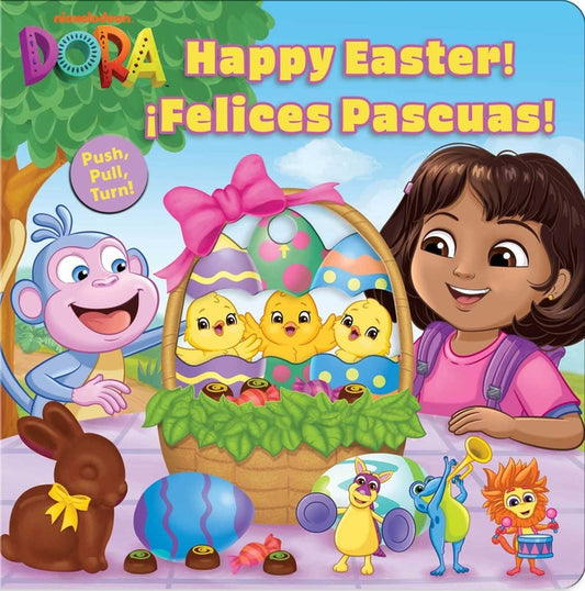 Book cover for Dora: Happy Easter! Felices Pascuas!
