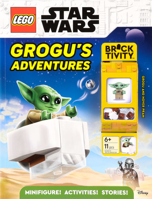 Book cover for Lego Star Wars: Grogu's Adventures