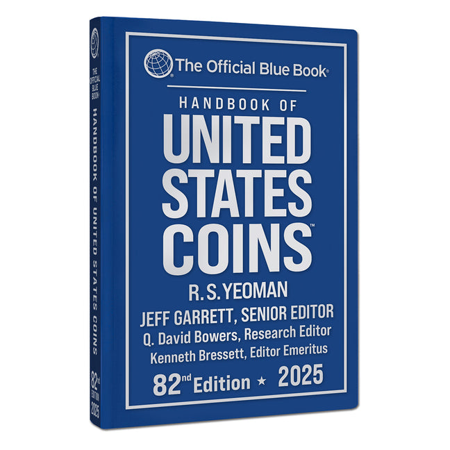 Book cover for Handb United States Coins 2025: The Official Blue Book