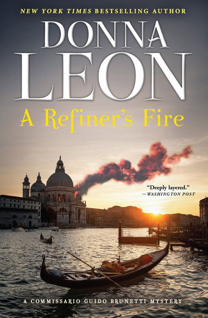 Book cover for Refiner's Fire: A Commissario Guido Brunetti Mystery