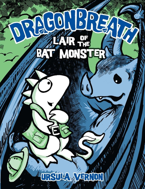 Book cover for Dragonbreath #4: Lair of the Bat Monster