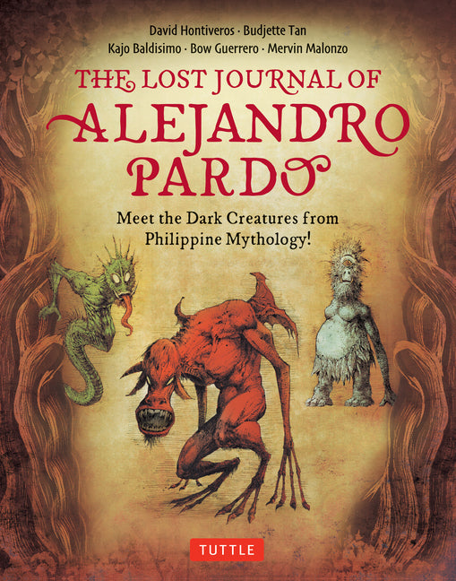 Book cover for Lost Journal of Alejandro Pardo: Meet the Dark Creatures from Philippine Mythology!